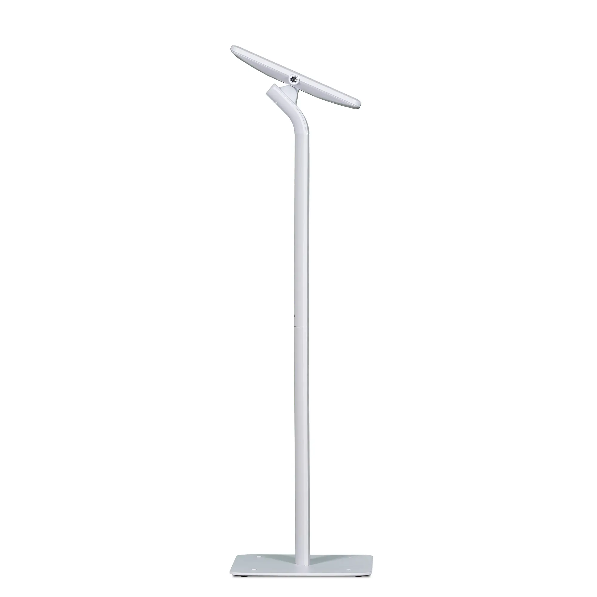 Vertical White - Side View - Maximum Tilt Range