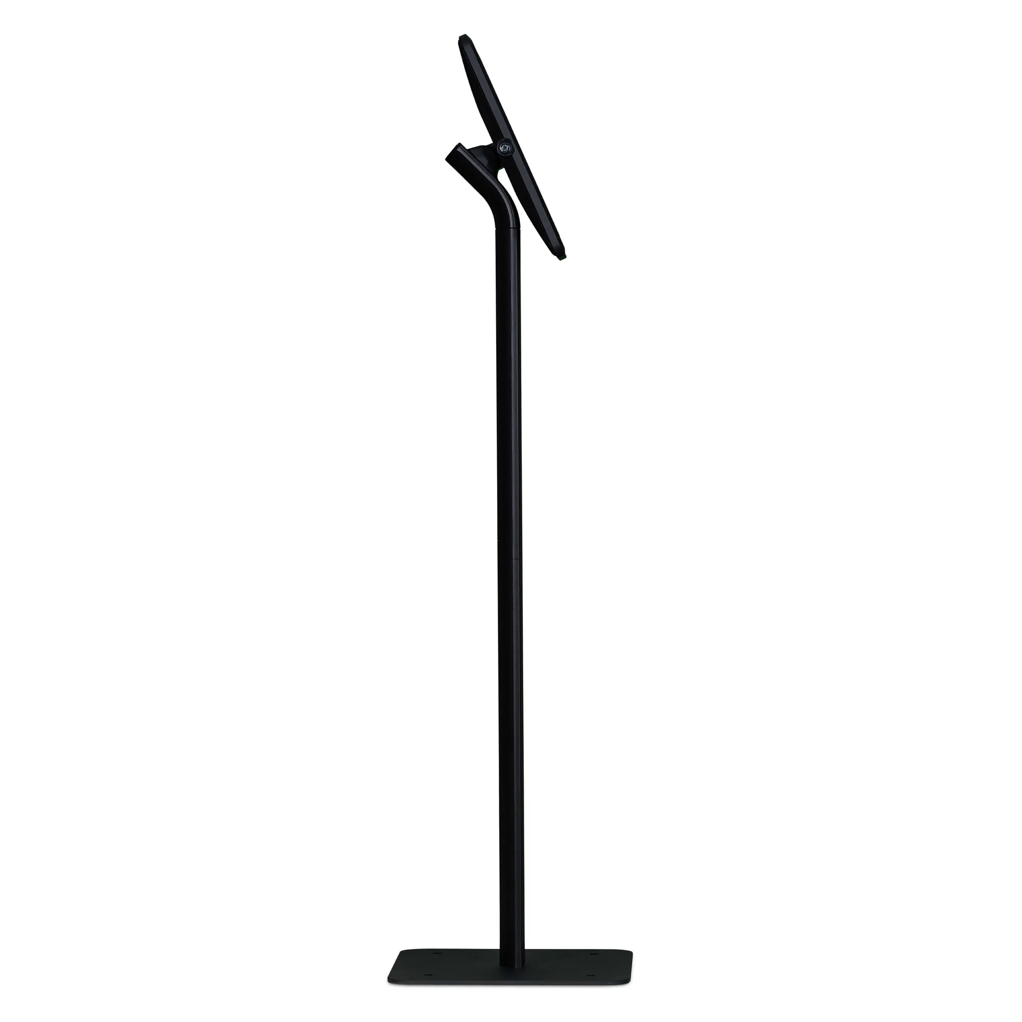Vertical Black - Side View - Minimum Tilt Range