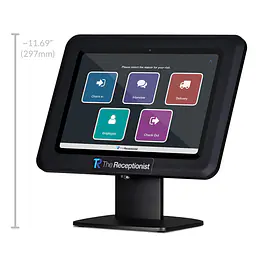 Horizontal Black - 315 Degree View - Measurements